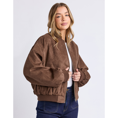 Foxwood Evie Suede Bomber