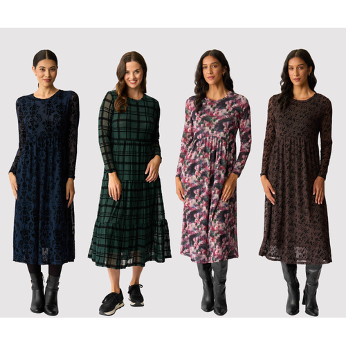 Foil Flock Yeah Dress