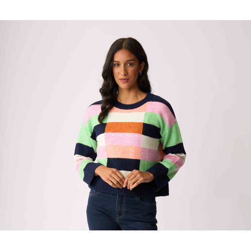 Memo Block Party Sweater
