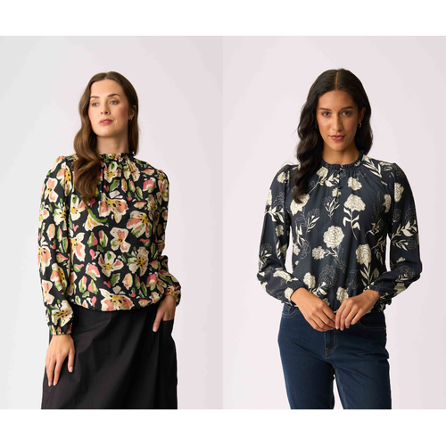 Preen Shoulder Detail Blouse