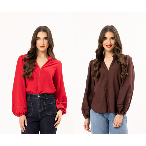 Seeking Lola Sylvie Top