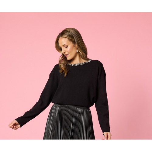 Hammock Vibe Nero Diamonte Knit