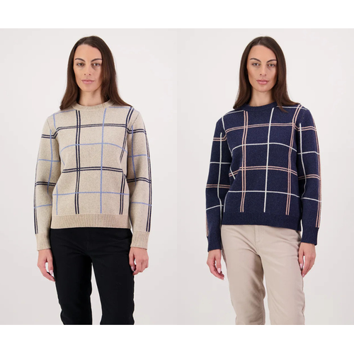 Swanndri Yasmin Check Knit