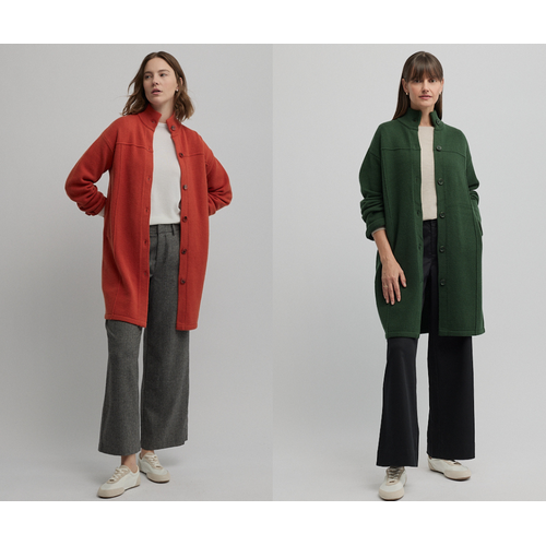 Yarra Trail Force Knit Coat