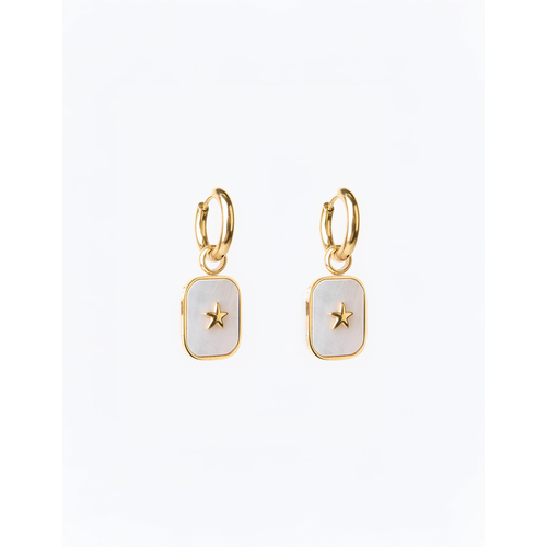 Stella + Gemma Shell & Star Earring