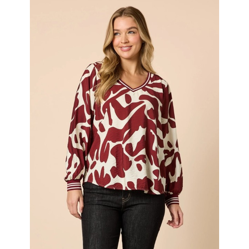 Threadz Aspen Print Top