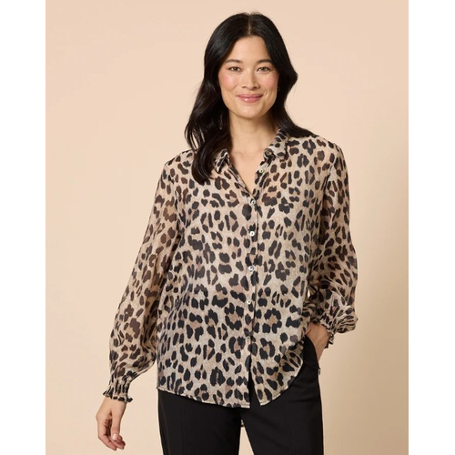 Gordon Smith Cheetah Print Shirt