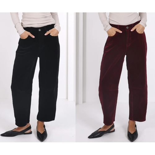 Monaco Toni Corduroy Barrel Jeans