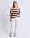 Elm Mazie Block Stripe Sweat
