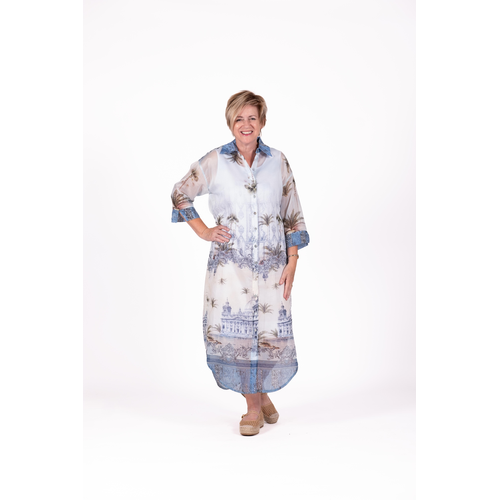 Jellicoe Long Shirt Dress