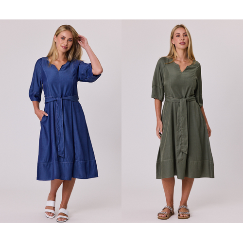 Classified Valencia TopStitch Dress