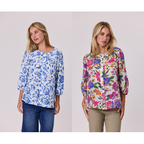 Classified Livia Print Top