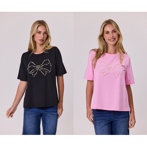 Classified Pearl Bow Tee