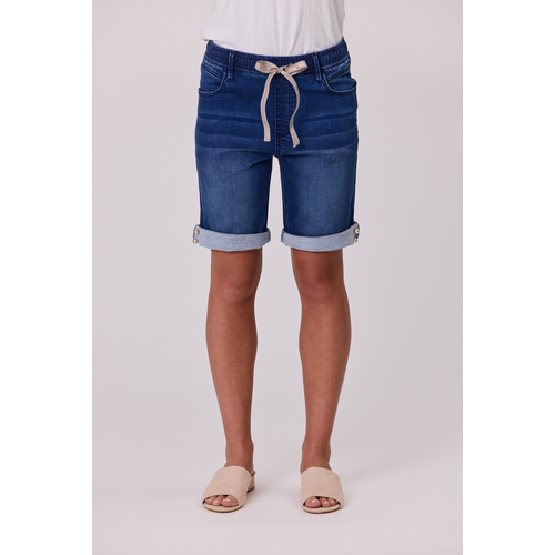 Classified Knit Denim Short