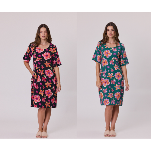 Democracy Hibiscus Bay Dress