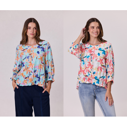 Democracy Summer Bloom Top