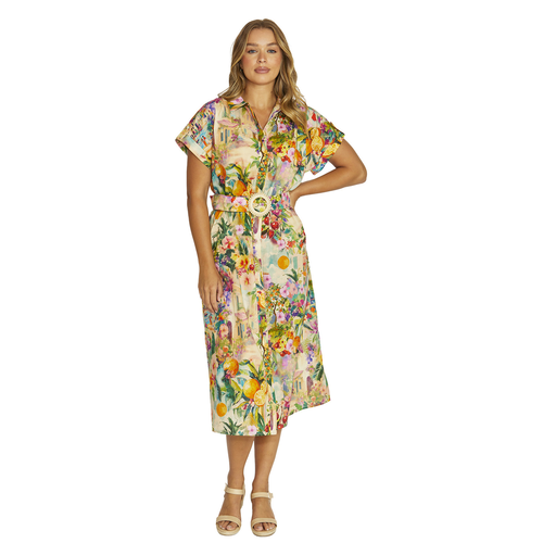 Jump Amalfi Coast Belted Dress