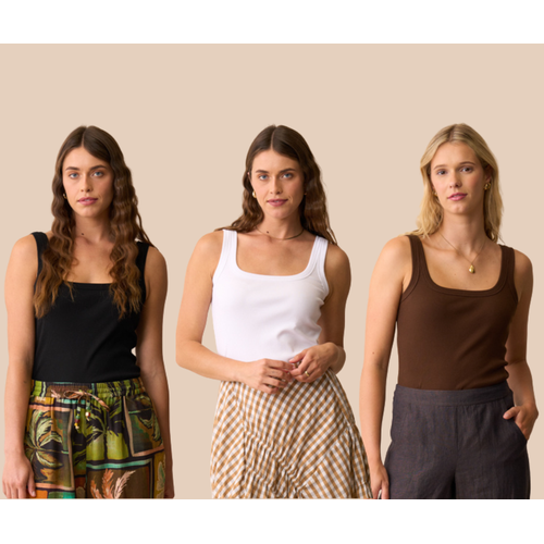 Neris Noah Square Neck Tank