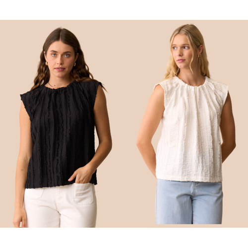 Neris Tie Back Top