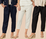 Gordon Smith Jersey Waist Linen Pant