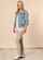 Threadz Collarless Denim Jacket