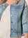 Threadz Collarless Denim Jacket