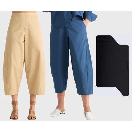 Zaket & Plover Barrel Leg Pant