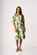 Foil Wave Along Dress