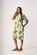 Foil Wave Along Dress
