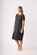 Foil Pleated Maxi Dress