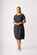 Foil Pleated Maxi Dress