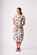 Foil Pleated Maxi Dress
