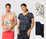 Foil Seams Sew Top