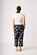 Foil Wide Leg Cropped Trousers