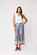 Foil Wide Leg Cropped Trousers