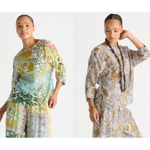 LD & Co Relaxed Print Top