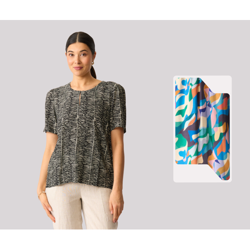Foil In The Spotlight Top