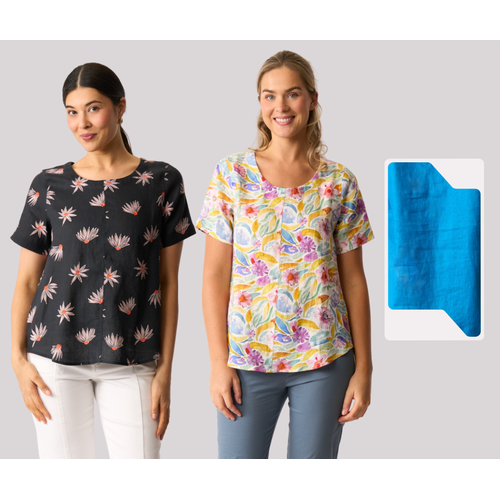 Preen Swing Up Down Hem Top
