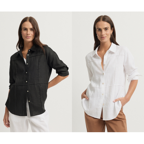 Yarra Trail Tirari Pintuck Shirt