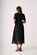 Memo Contrast Detail Swing Dress