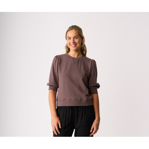 Memo Sleeve Detail Sweatshirt