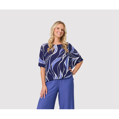 LemonTree Design Alessa Print Top