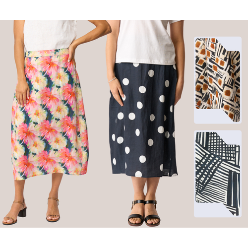 Foil Speaks Volume Skirt