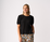 OH3 Volume Slv Scoop Hem Top