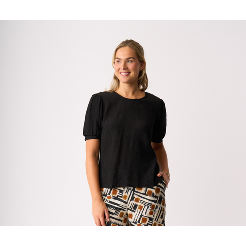 OH3 Volume Slv Scoop Hem Top