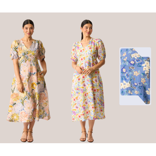 Foil Emire-ly Yours Dress