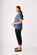 Memo Swing Rib Trim T-Shirt