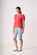 Memo Swing Rib Trim T-Shirt