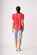 Memo Swing Rib Trim T-Shirt
