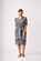 Foil Trim Time Dress